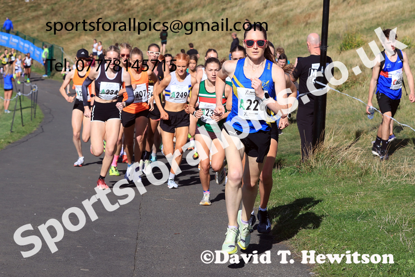 Senior Women, 2026 Northern Mens 6 and Womens 4 Stage and Youngsters Relays, Silksworth, Sunderland. Photo: David T. Hewitson/Sports for All Pics